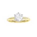 Low six claw style ring
